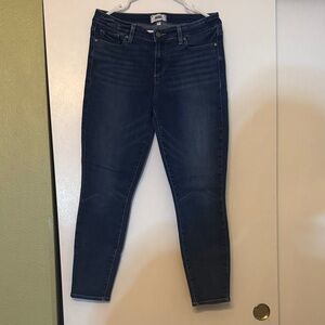 PAIGE Dark Blue Skinny Jeans